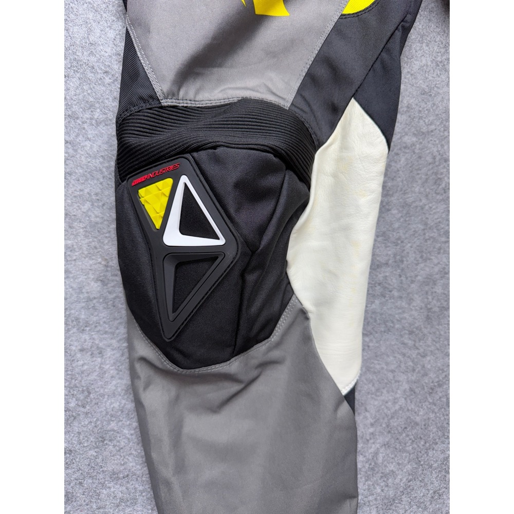 One Industries Atom Rockstar Energy Motocross Racing Pants Black Yellow Mens 30 - Picture 7 of 16